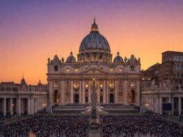 St. Peter’s Basilica at sunset